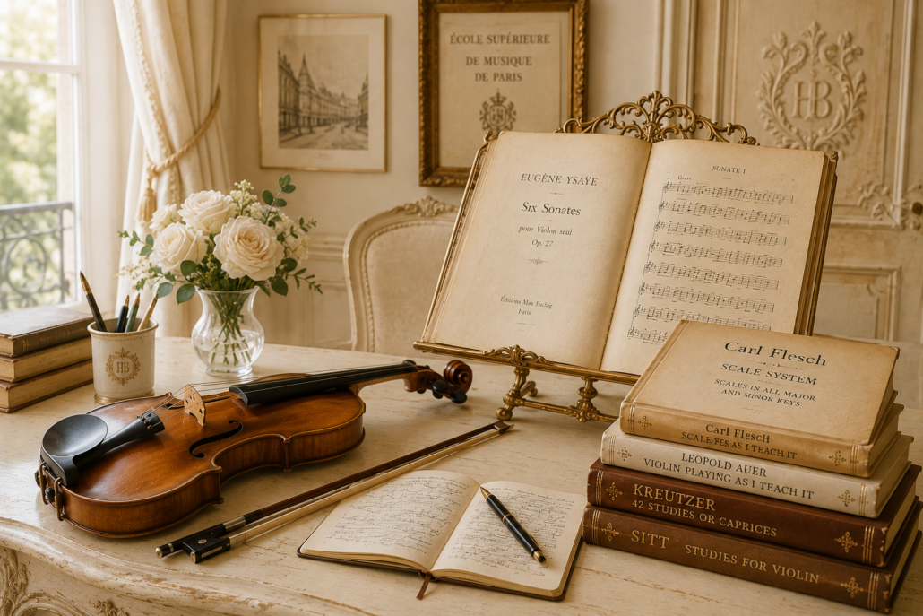 Vintage study in Parisian Light